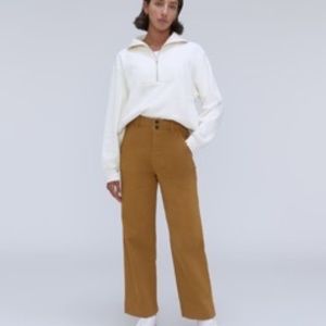 Everlane- The Organic Wide-Leg Pant.   BRAND NEW !